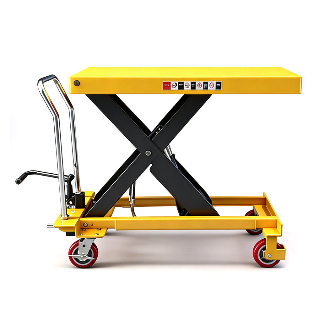 1000kg 1ton 1m Split Pump Manual Hydraulic Platform Truck | Heavy Duty Lift Table