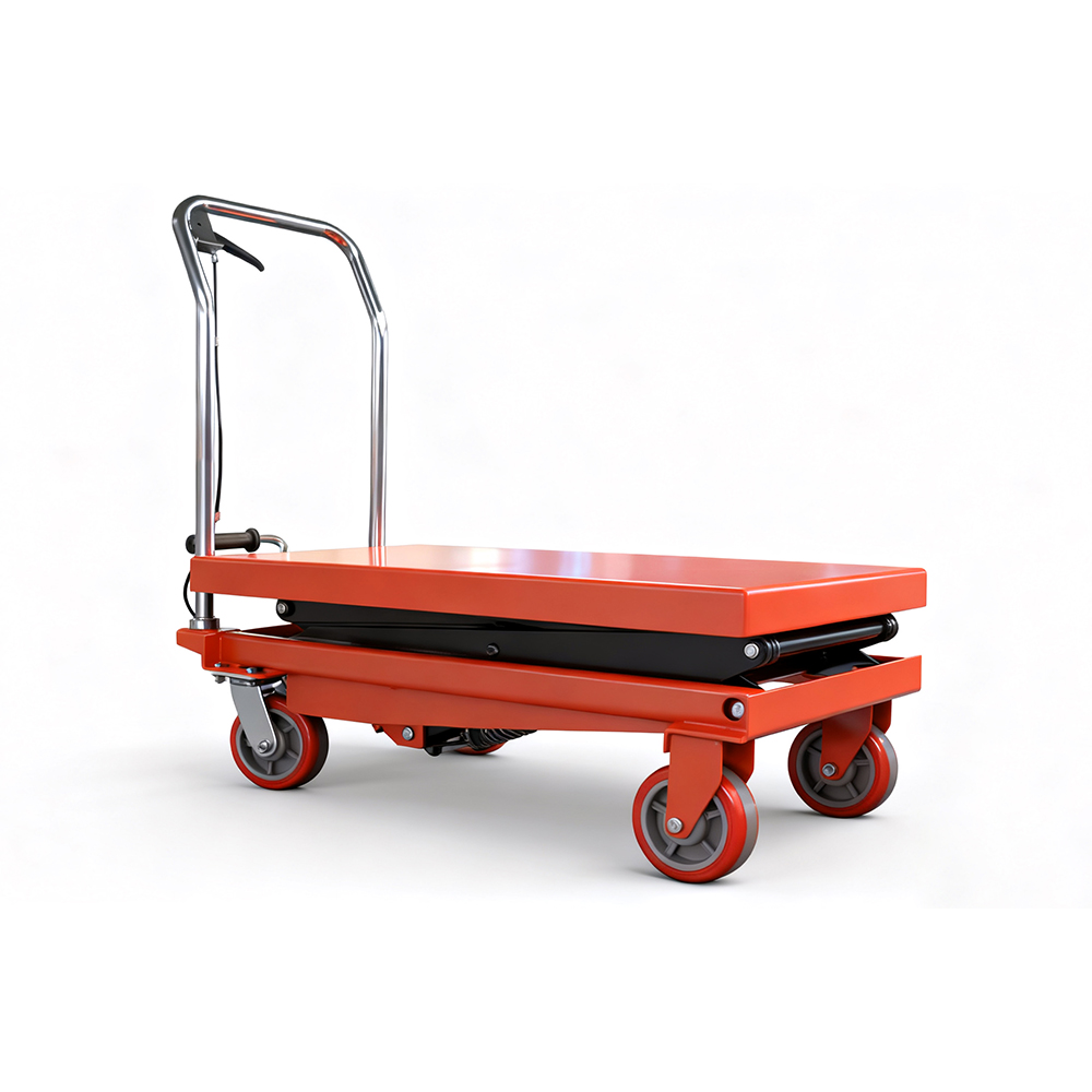 250kg 0.25ton 1.26m Manual Hydraulic Platform Truck