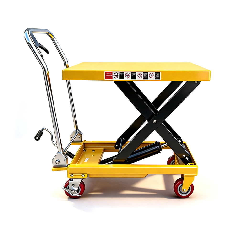 500kg 0.5Ton 0.9m Folding Model Manual Hydraulic Platform Truck