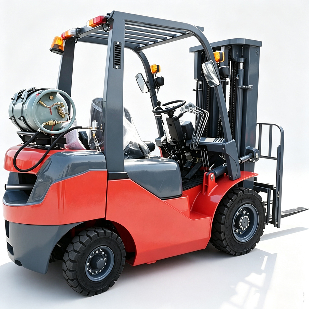 CPCG25 2500kg 2.5 Ton Dual Fuel Forklift – Gasoline & LPG Counterbalance Forklift