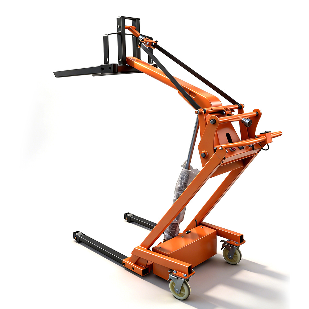 Curving Boom Loading and Unloading Truck