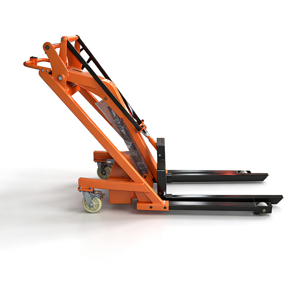 Curving Boom Loading and Unloading Truck