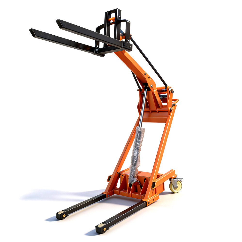 Curving Boom Loading and Unloading Truck