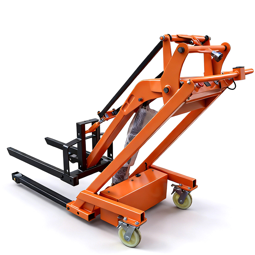 Curving Boom Loading and Unloading Truck