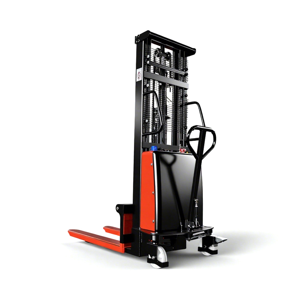 1500kg 2000kg Semi-Electric Stacker Truck