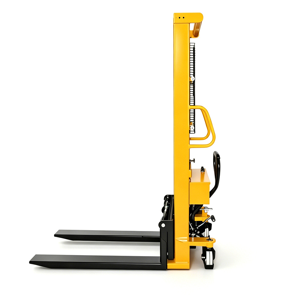 2000kg 2ton  European C-Shaped Steel Electric Hydraulic Stacker