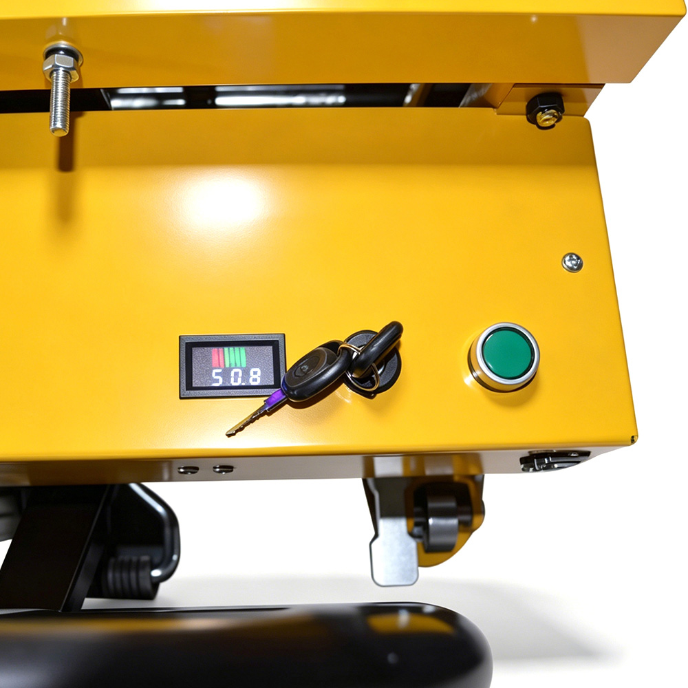 2000kg 2ton  European C-Shaped Steel Electric Hydraulic Stacker