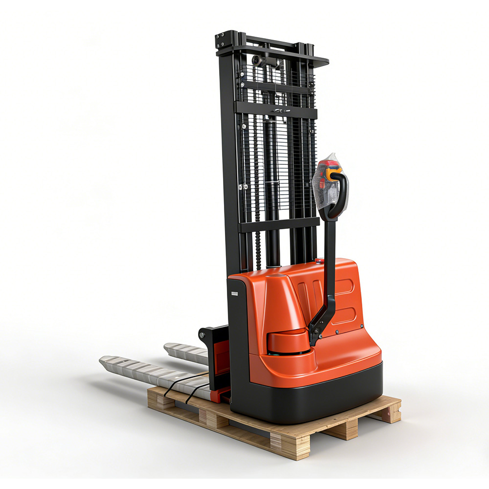 1500kg 2000kg 1.5ton 2 ton  Walk-Behind Electric Stacker