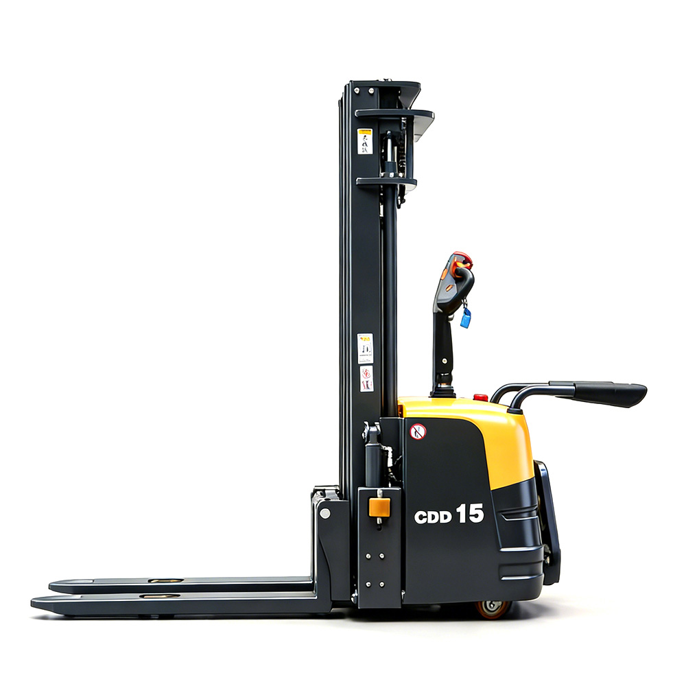 1500kg  1.5Ton Electric Stand-on Pallet Stacker